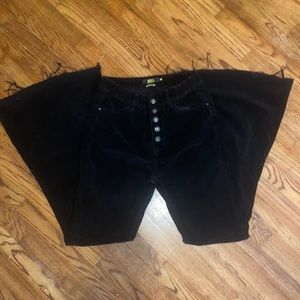 Super Flare high Waist Corduroy Jeans